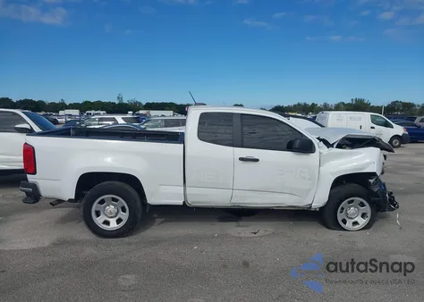 2021 Chevrolet Colorado из США, поврежденный, VIN 1GCHSBEA4M1131894
